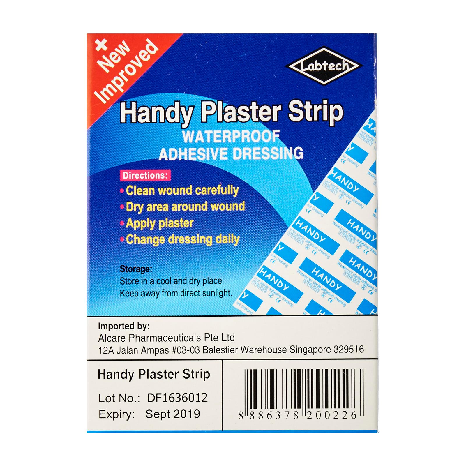 LABTECH Handy Plaster Plastic 100s - Alcare Pharmaceuticals Pte Ltd