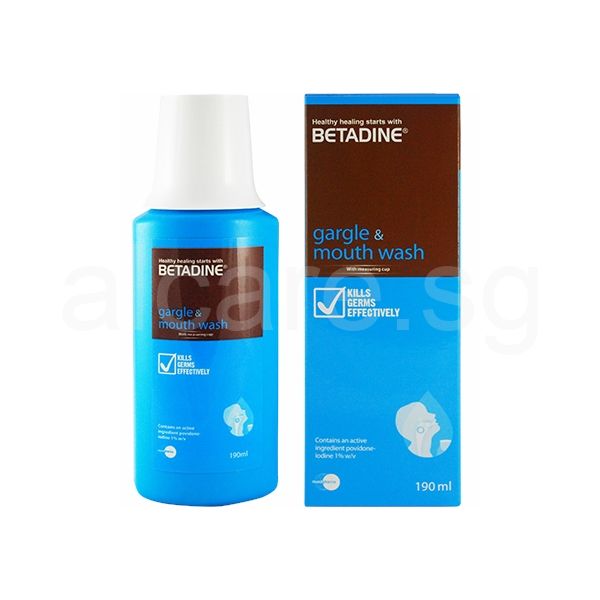 BET-MW Betadine Gargle & MouthWash 190ml