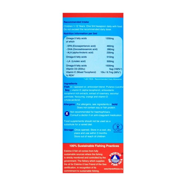 5-1ESKK-LO Eskimo-3 Kids Liquid Orange Flavour 105ml (2)
