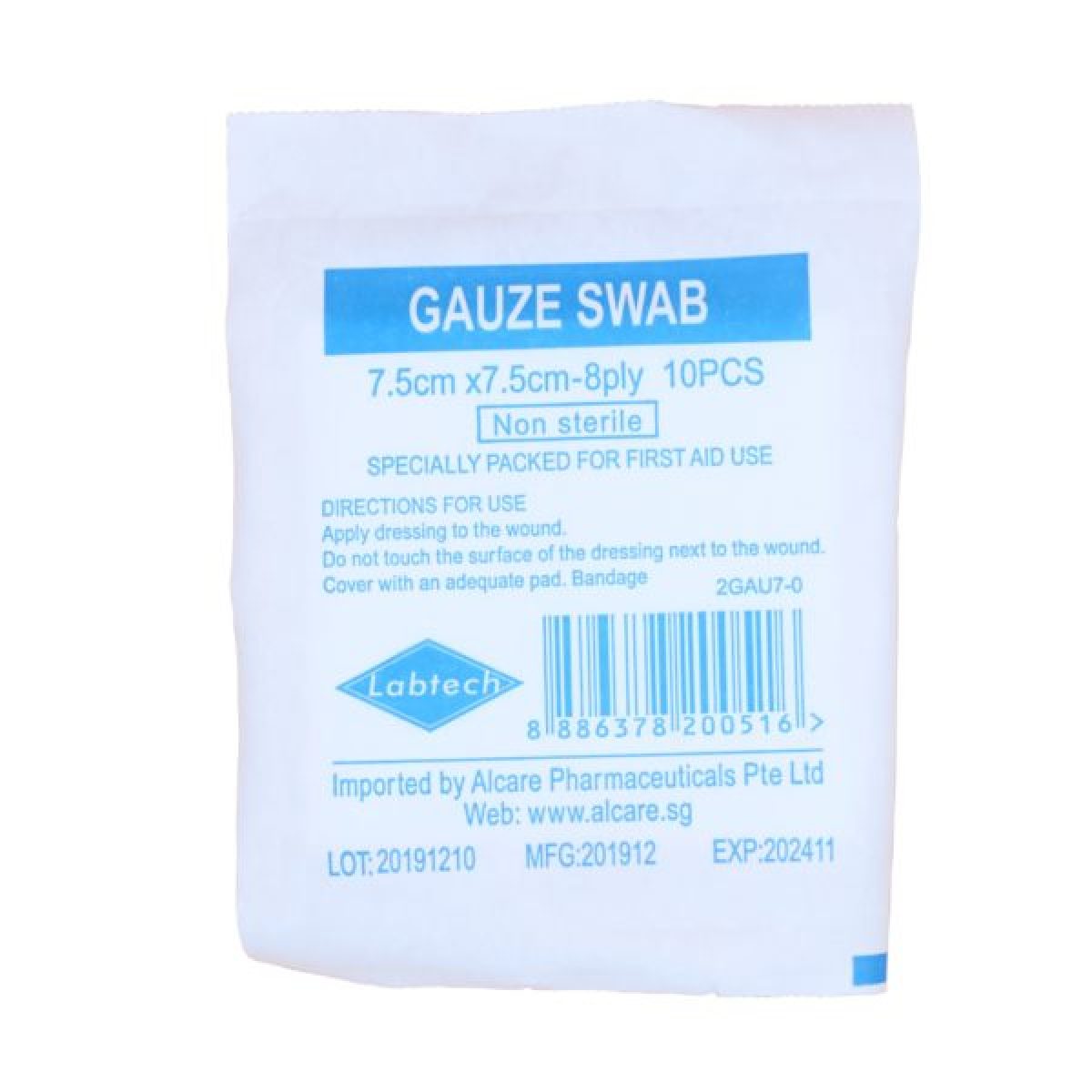 Disclose SDS ORdER CRUST scab クラスト gauze 9-2GAU7-0-LABTECH-Gauze-Swab-