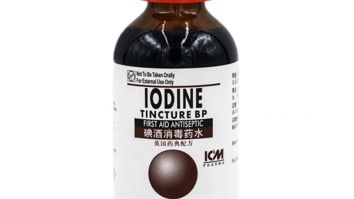 ICM Iodine Tincture BP 100ml - Alcare Pharmaceuticals Pte Ltd
