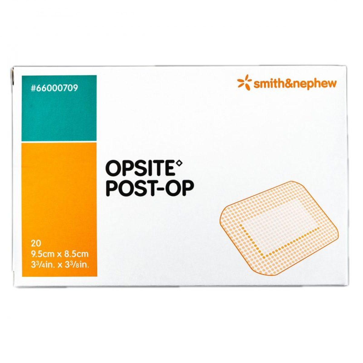 Smith & Nephew Opsite Post-Op 9.5cm x 8.5cm 20s - Alcare